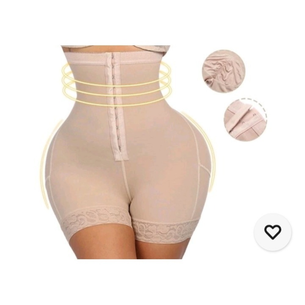 NWOT Strapless Beige Full Body Waist Trainer & Butt Lifter Sz Lg‎